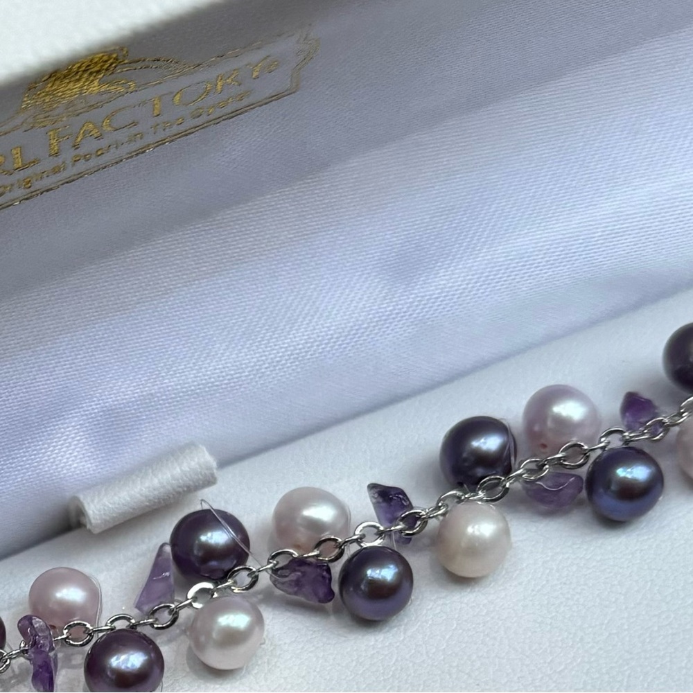 Pearl Factory children’s necklace/earrings/bracelet set